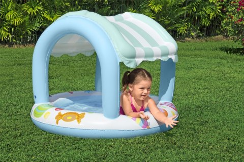 Dmuchany Basen Ogrodowy z Daszkiem Domek 52638 Dmuchany Basen Ogrodowy z Daszkiem Domek 52638