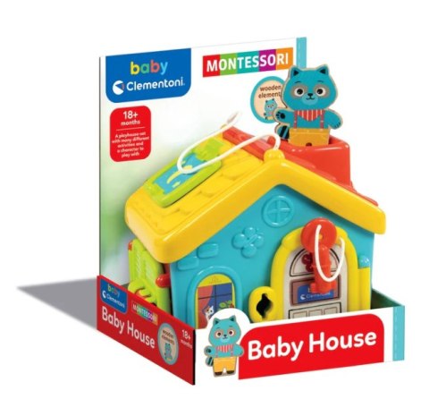 Edukacyjny Domek EDU Kotek Montessori Clementoni 17874 Edukacyjny Domek EDU Kotek Montessori Clementoni 17874