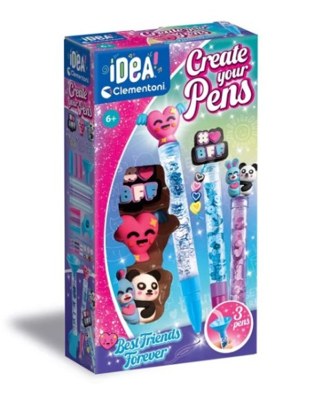 Idea Art Zestaw Mini Fabryka Długopisów Najlepsi Przyjaciele Clementoni 18162 Idea Art Zestaw Mini Fabryka Długopisów Najlepsi Przyjaciele Clementoni 18162