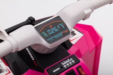 Quad Na Akumulator XMX630T Różowy Z Przyczepą Quad Na Akumulator XMX630T Różowy Z Przyczepą