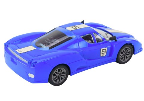 Auto Sportowe Zdalnie Sterowane Na Pilota 1:16 R/C Niebieskie Auto Sportowe Zdalnie Sterowane Na Pilota 1:16 R/C Niebieskie